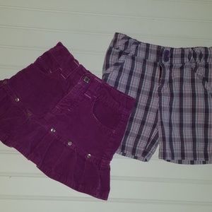 Bundle shorts & skirt 4/5